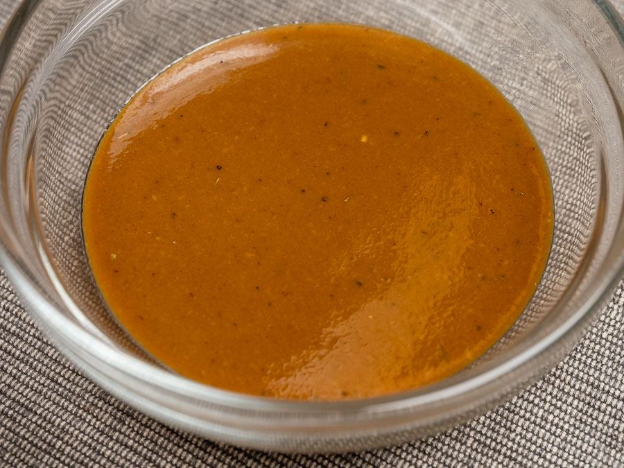 Gyerekbarát moustardoméli mustáros édes szósz üvegtálban